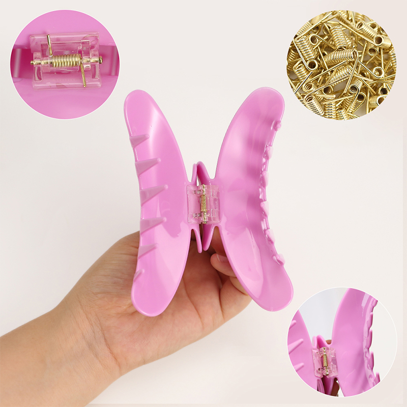 Sharptooth Butterfly Acetate Hair Claw Clip