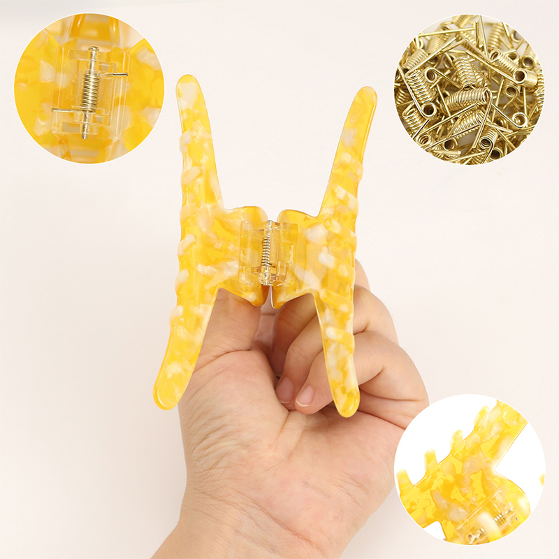 Narrow And Firm Acetate Hair Claw Clip