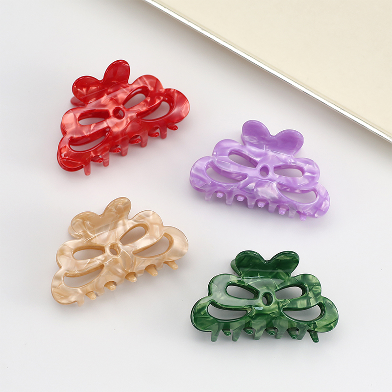 Multiple Styling Combinations Acetate Hair Claw Clip