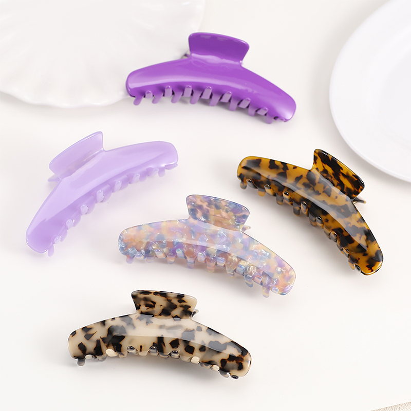 Large Size Comfort Acetate Hair Claw Clip