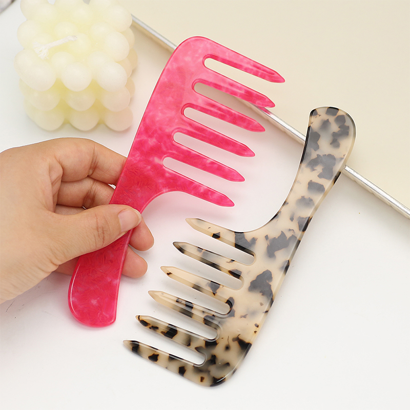 Large Comb Teeth Acetate Comb