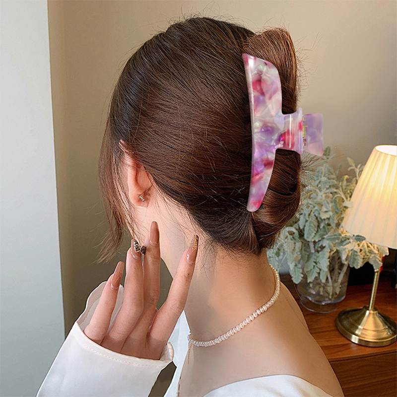 Large Pen Shape Acetate Hair Claw Clip