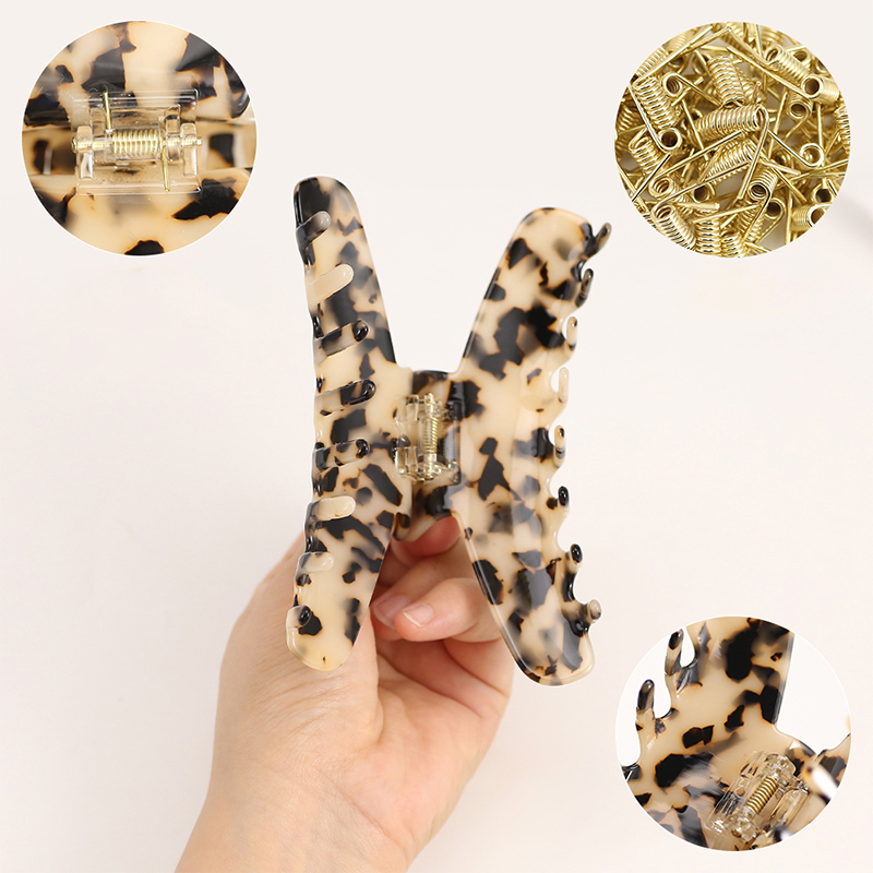 Large Size Comfort Acetate Hair Claw Clip