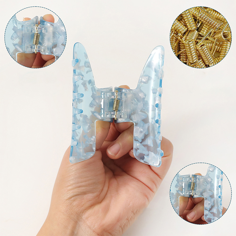 Large Pen Shape Acetate Hair Claw Clip