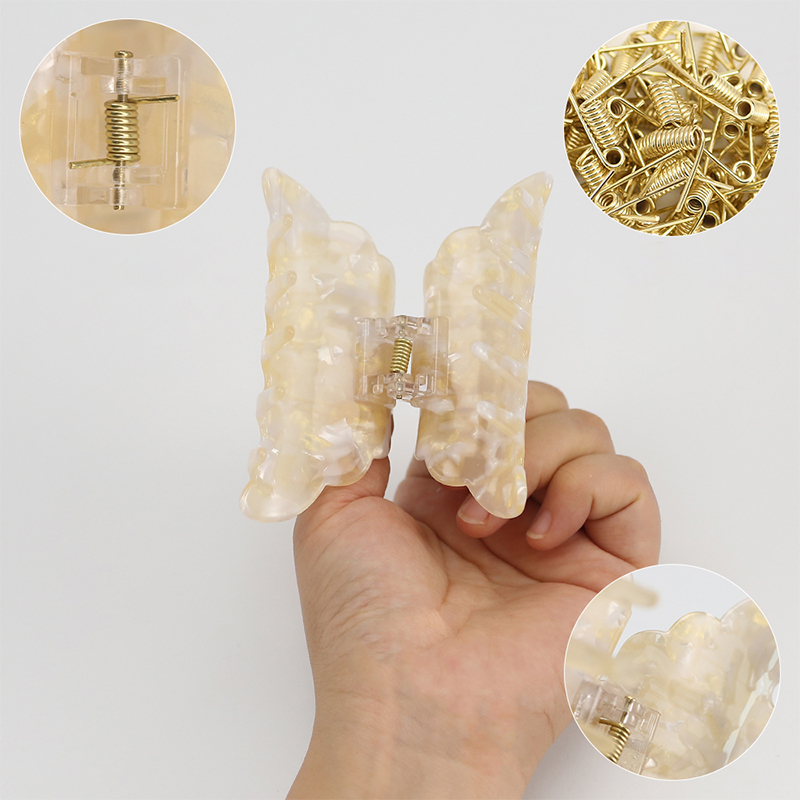Irregular Shape Acetate Hair Claw Clip