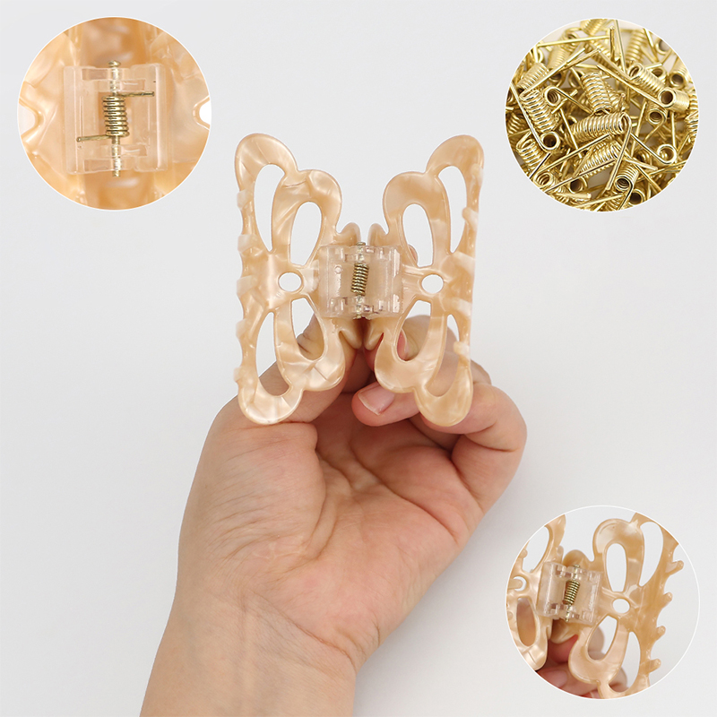 Multiple Styling Combinations Acetate Hair Claw Clip