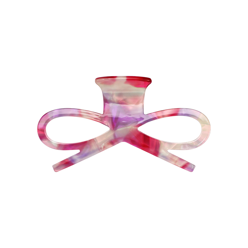 Rosette Shape Acetate Hair Claw Clip
