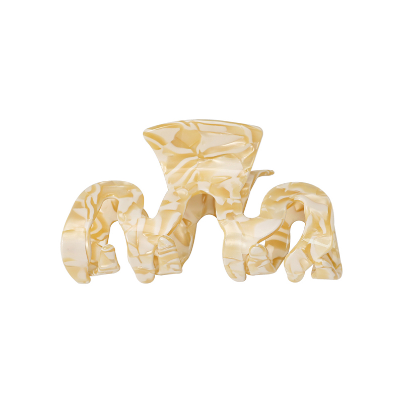 Curve Shape Acetate Hair Claw Clip