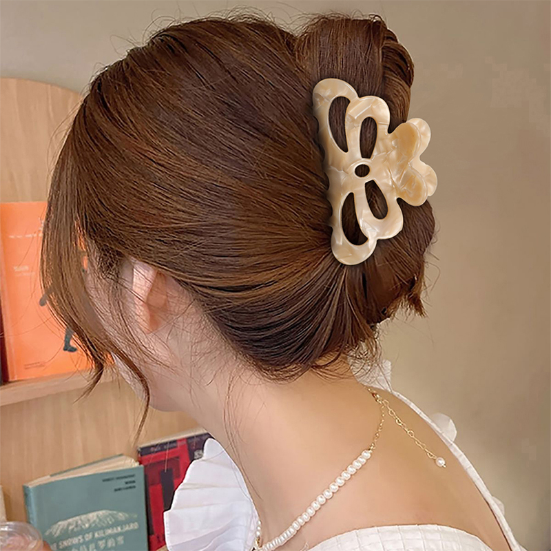Multiple Styling Combinations Acetate Hair Claw Clip