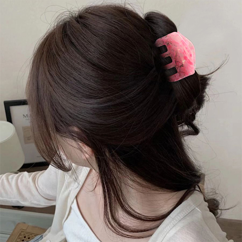 Various Colors And Compact Acetate Hair Claw Clip