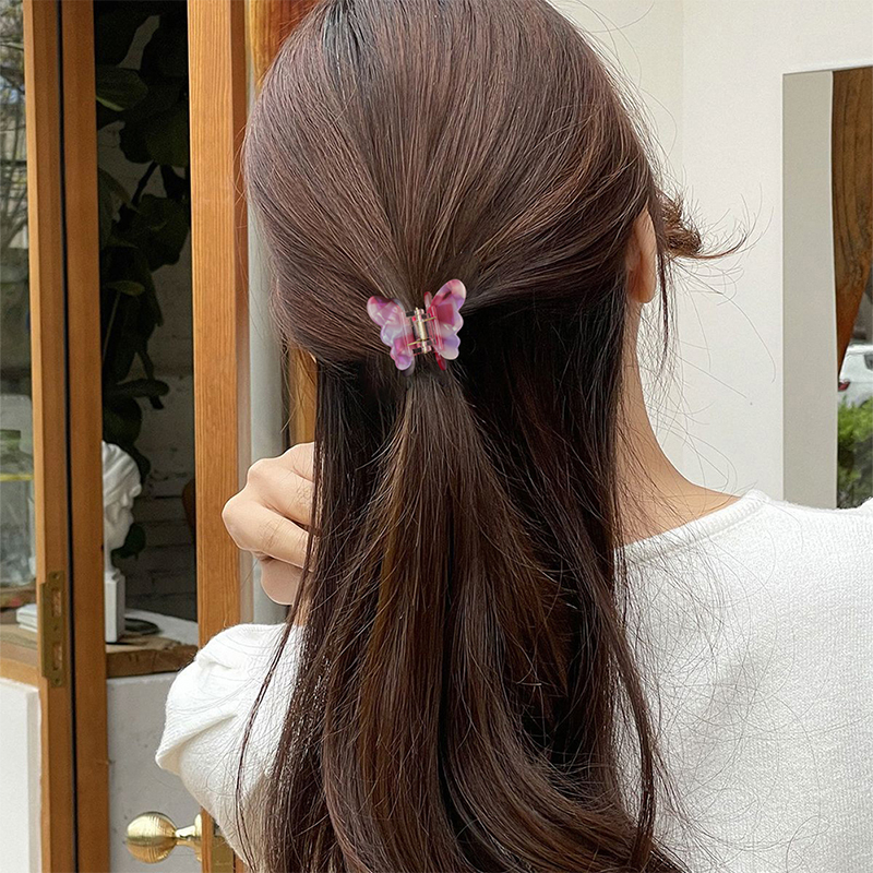 Butterfly Appearance Acetate Hair Claw Clip