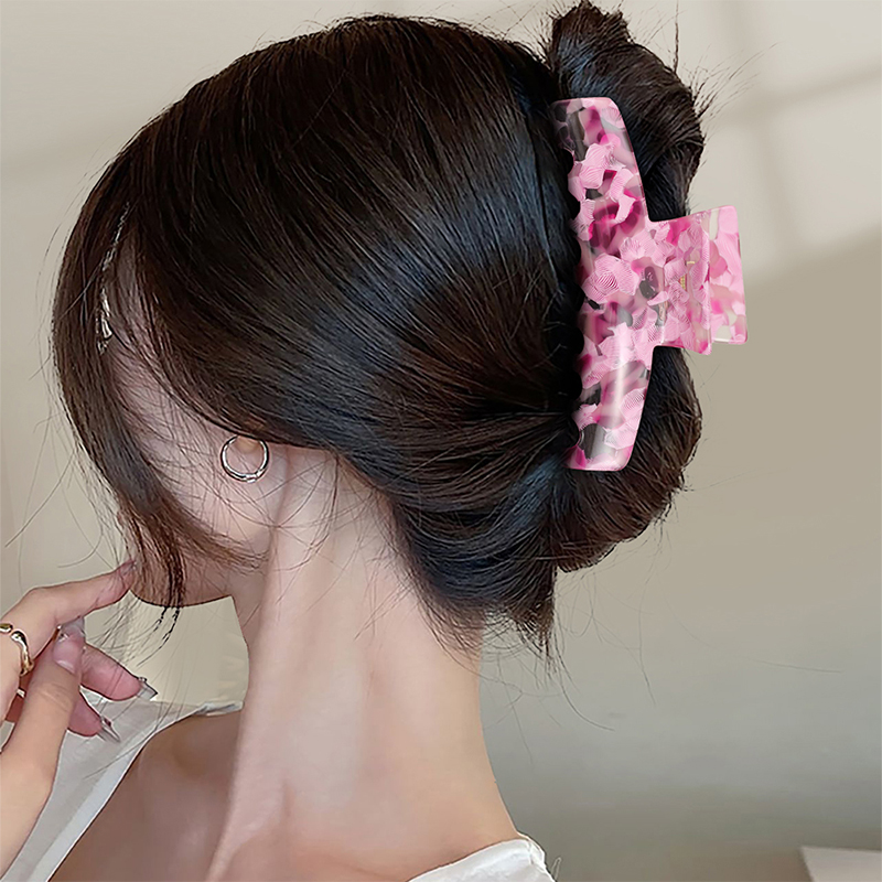 Long And Simple Acetate Hair Claw Clip