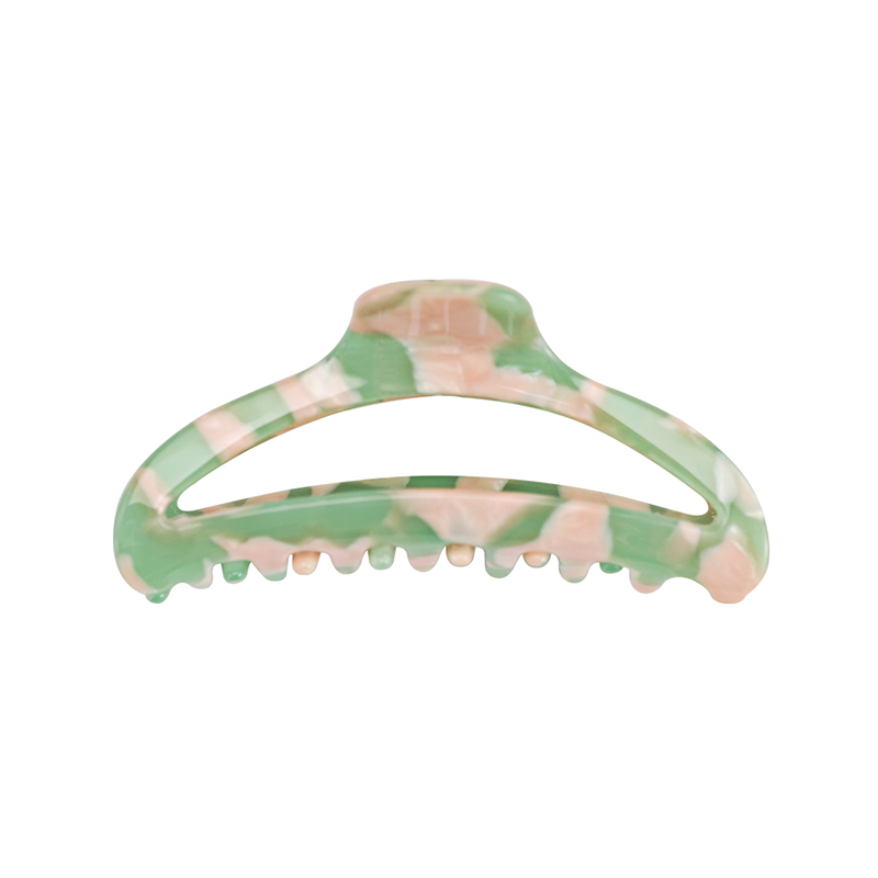 Hanger Shape Acetate Hair Claw Clip