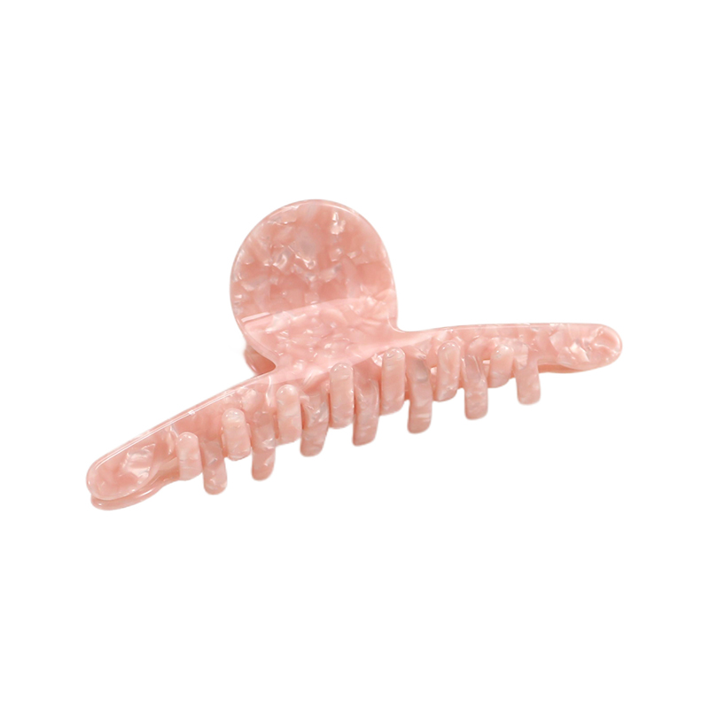 Large Straight Strip Acetate Hair Claw Clip