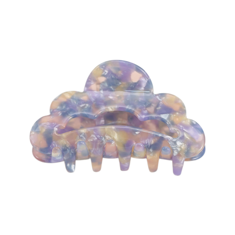 Multi-Layered Cloud Shape Acetate Hair Claw Clip