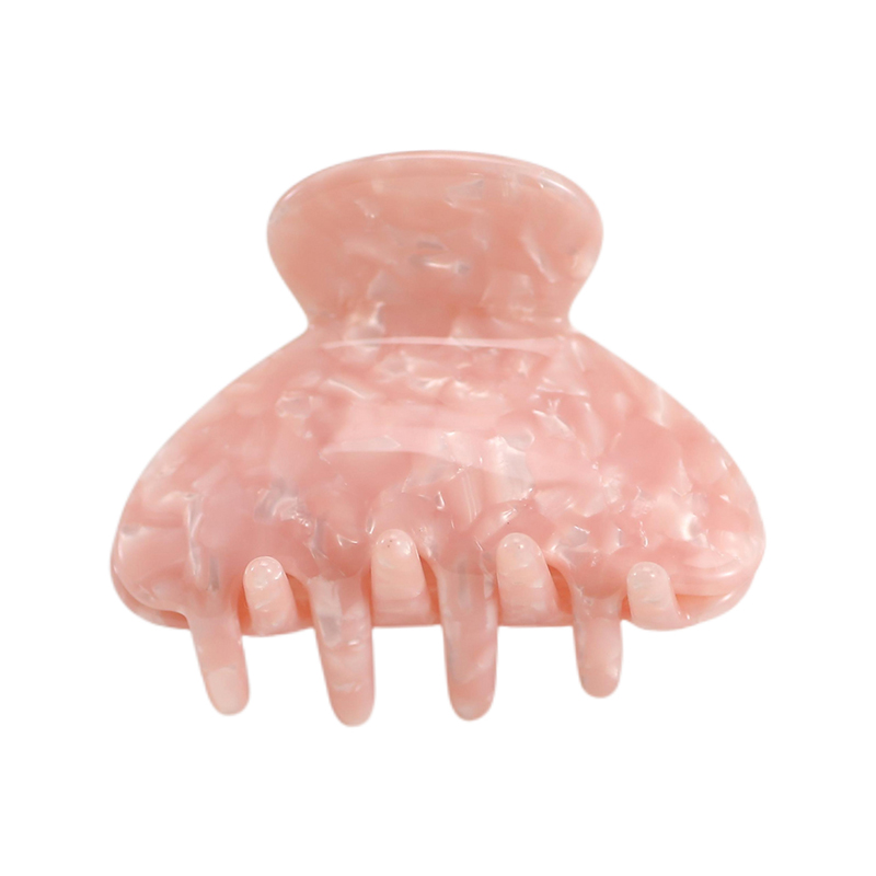 Semicircular Shape Acetate Hair Claw Clip