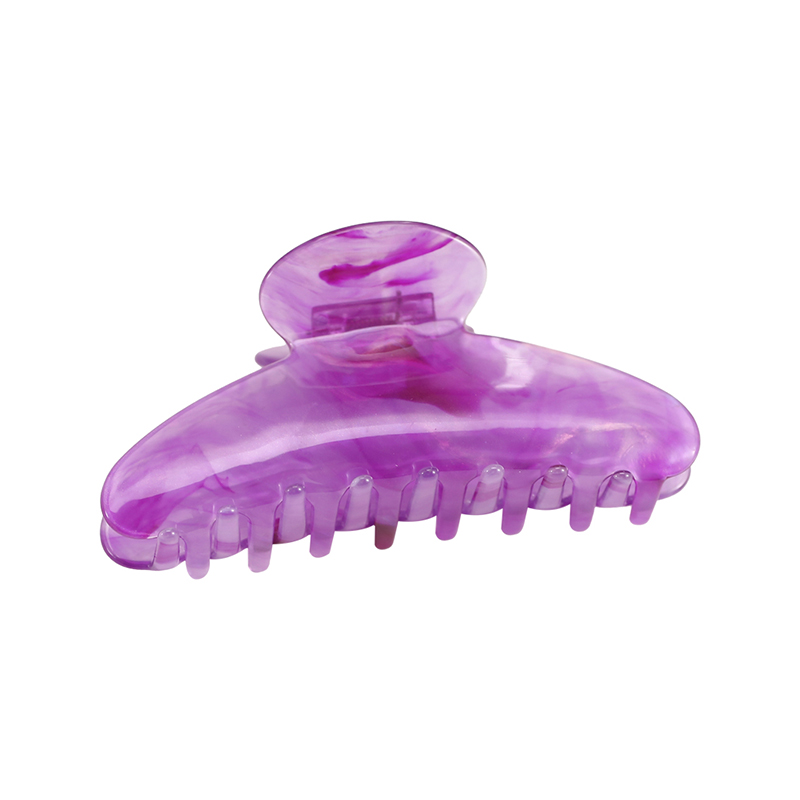 Lightweight Arc Acetate Hair Claw Clip