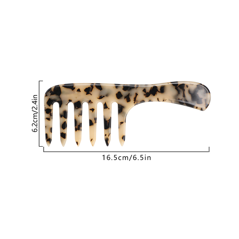 Large Comb Teeth Acetate Comb