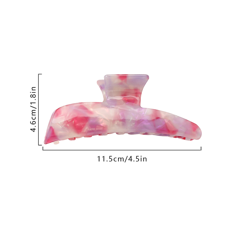 Large Pen Shape Acetate Hair Claw Clip
