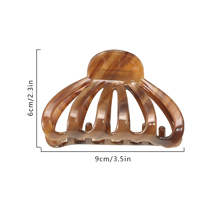 Lantern Shape Acetate Hair Claw Clip