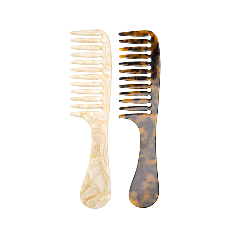 Needle Teeth Acetate Comb