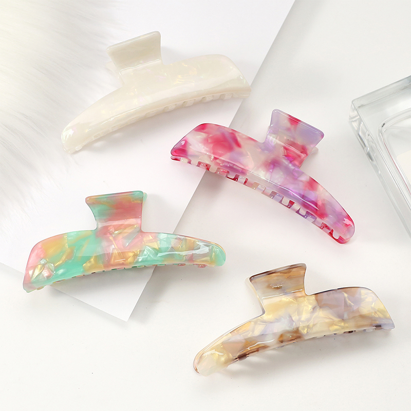 Large Pen Shape Acetate Hair Claw Clip