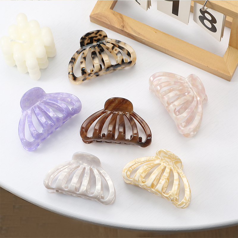 Lantern Shape Acetate Hair Claw Clip