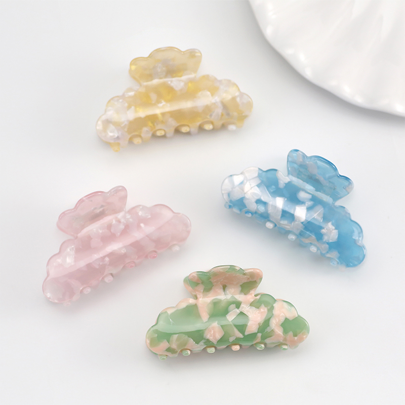 Lace Shape Acetate Hair Claw Clip