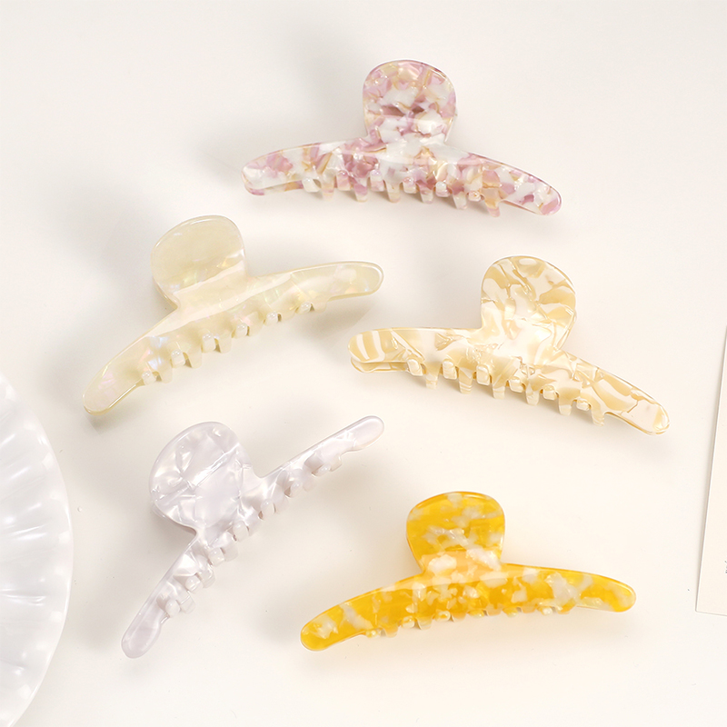 Narrow And Firm Acetate Hair Claw Clip