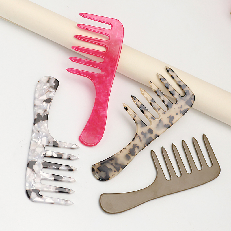 Large Comb Teeth Acetate Comb