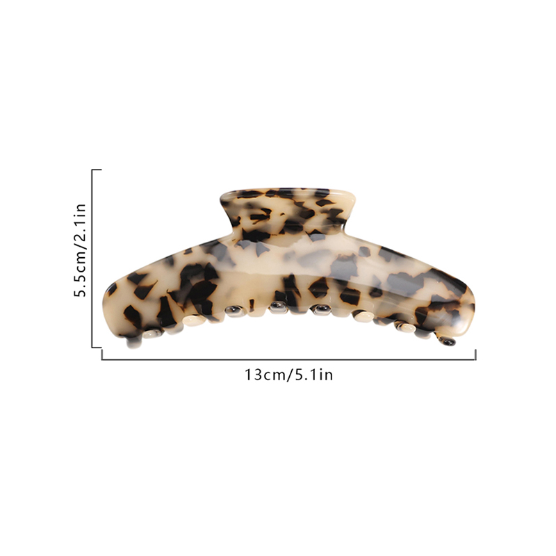 Large Size Comfort Acetate Hair Claw Clip