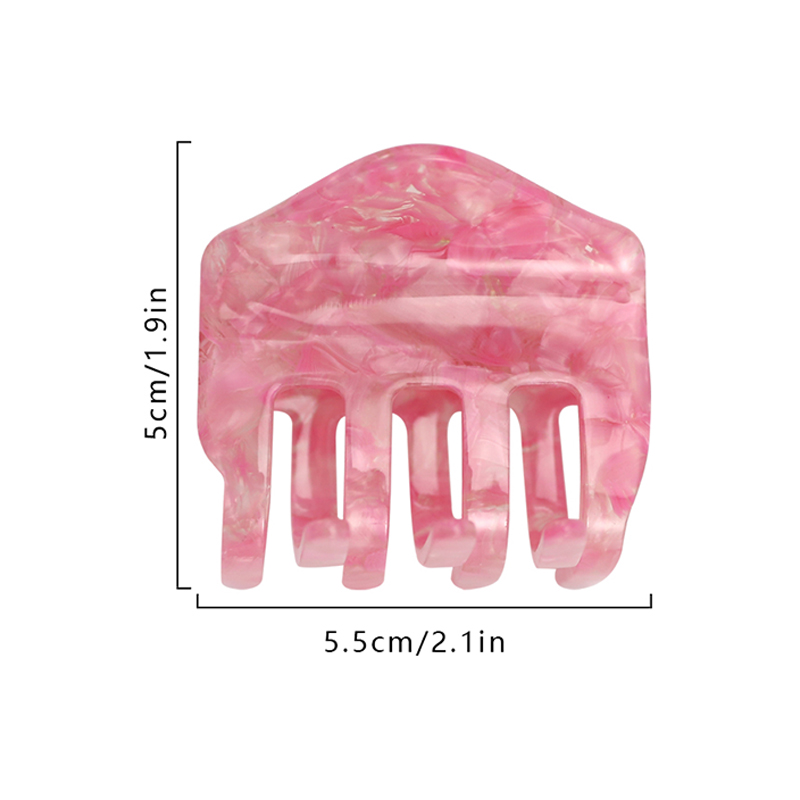 Various Colors And Compact Acetate Hair Claw Clip