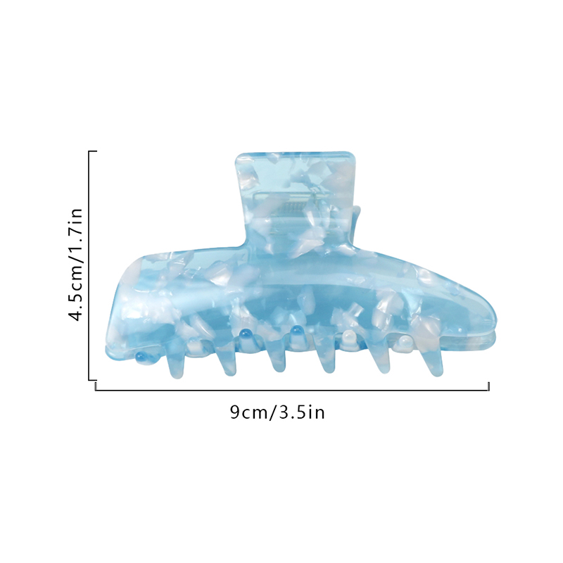 Large Pen Shape Acetate Hair Claw Clip