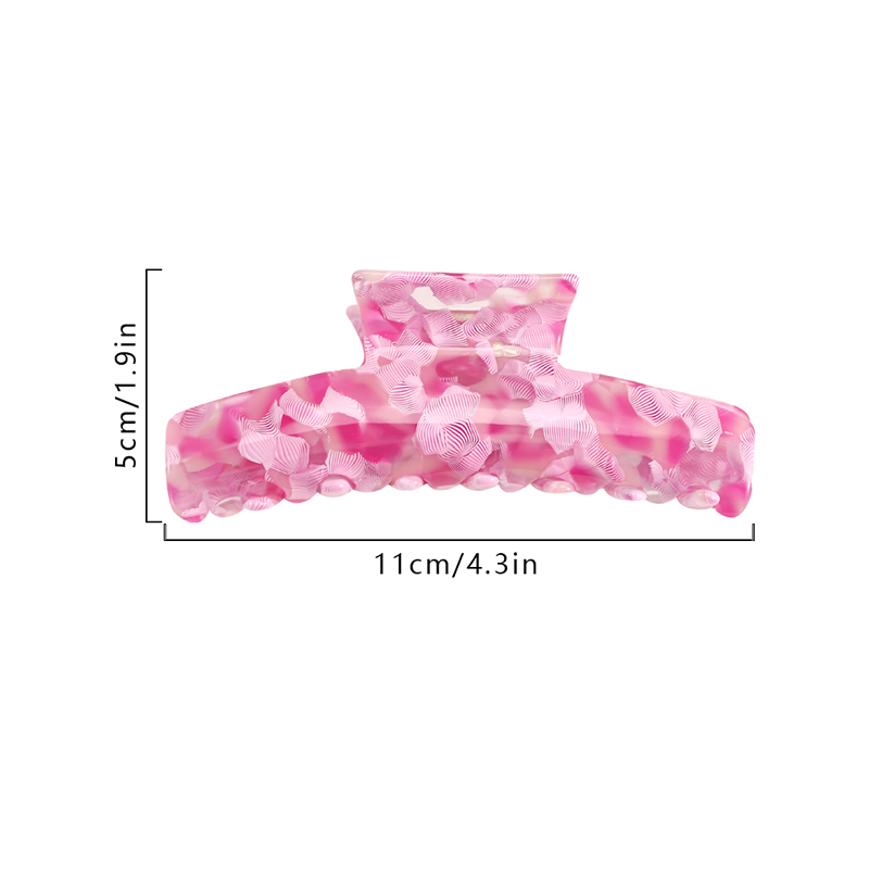 Long And Simple Acetate Hair Claw Clip
