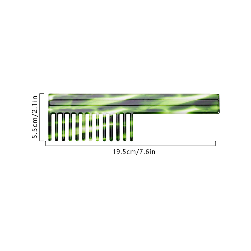 Rectangular Founder Acetate Comb