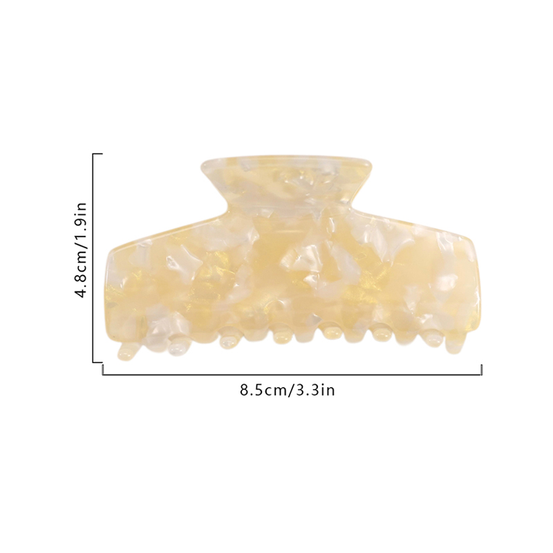 Durable And Reliable Acetate Hair Claw Clip