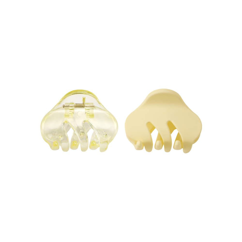 Inclined Teeth Injected Plastic Hair Claw Clip