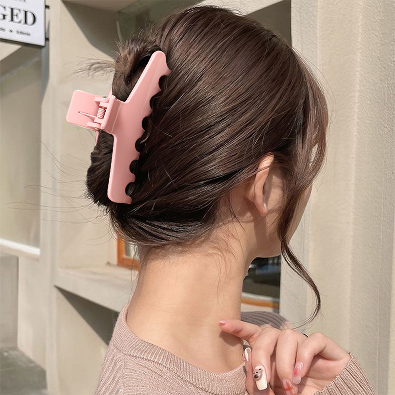 Hanger Style Injected Plastic Hair Claw Clip