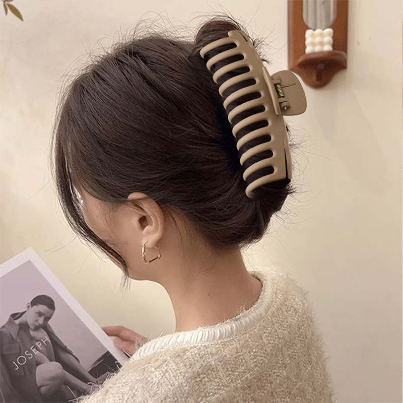 Bright Keel Injected Plastic Hair Claw Clip