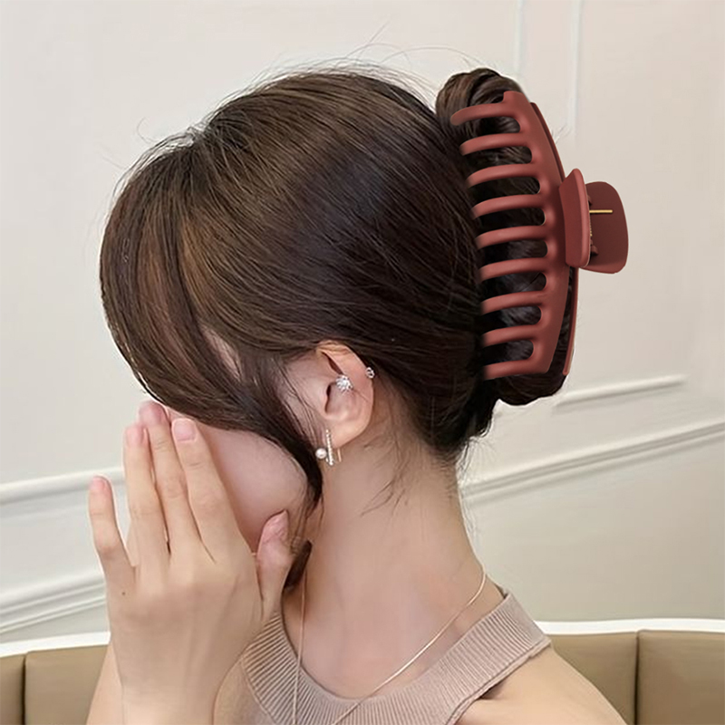 Dragon Bone Injected Plastic Hair Claw Clip