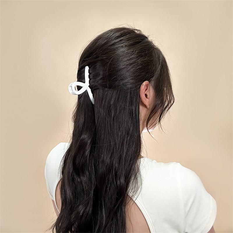 Cross Injected Plastic Hair Claw Clip