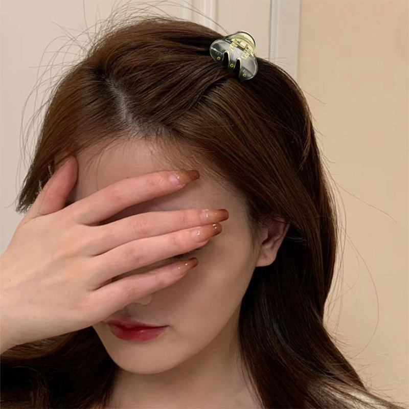 Inclined Teeth Injected Plastic Hair Claw Clip
