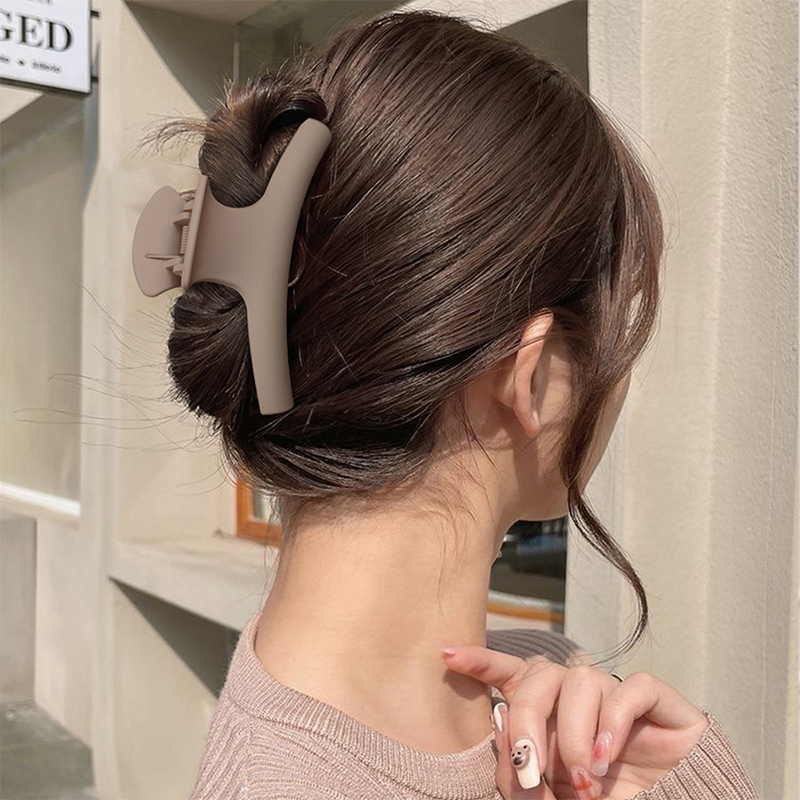 Clothes Hanger Rubber Injected Plastic Hair Claw Clip