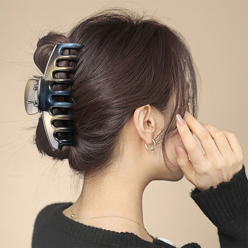 Bright Keel Injected Plastic Hair Claw Clip
