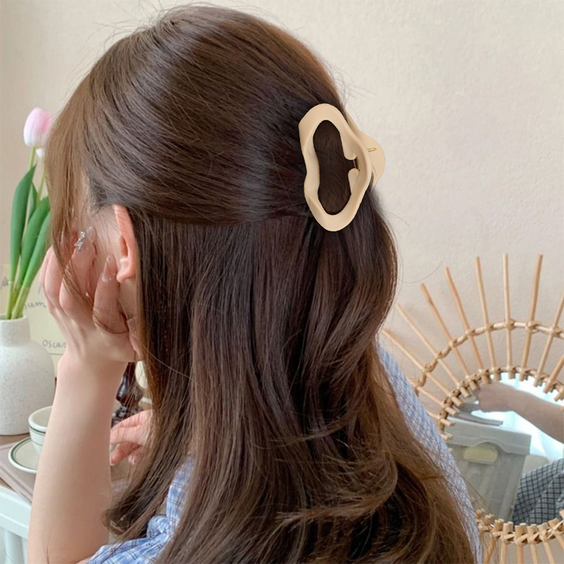 Cloud Eraser Injected Plastic Hair Claw Clip