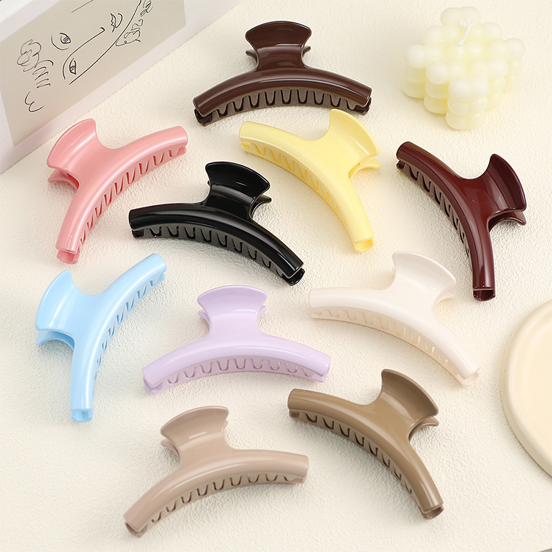 Clothes Hanger Rubber Injected Plastic Hair Claw Clip