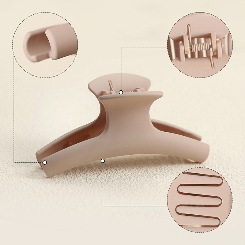 Clothes Hanger Rubber Injected Plastic Hair Claw Clip