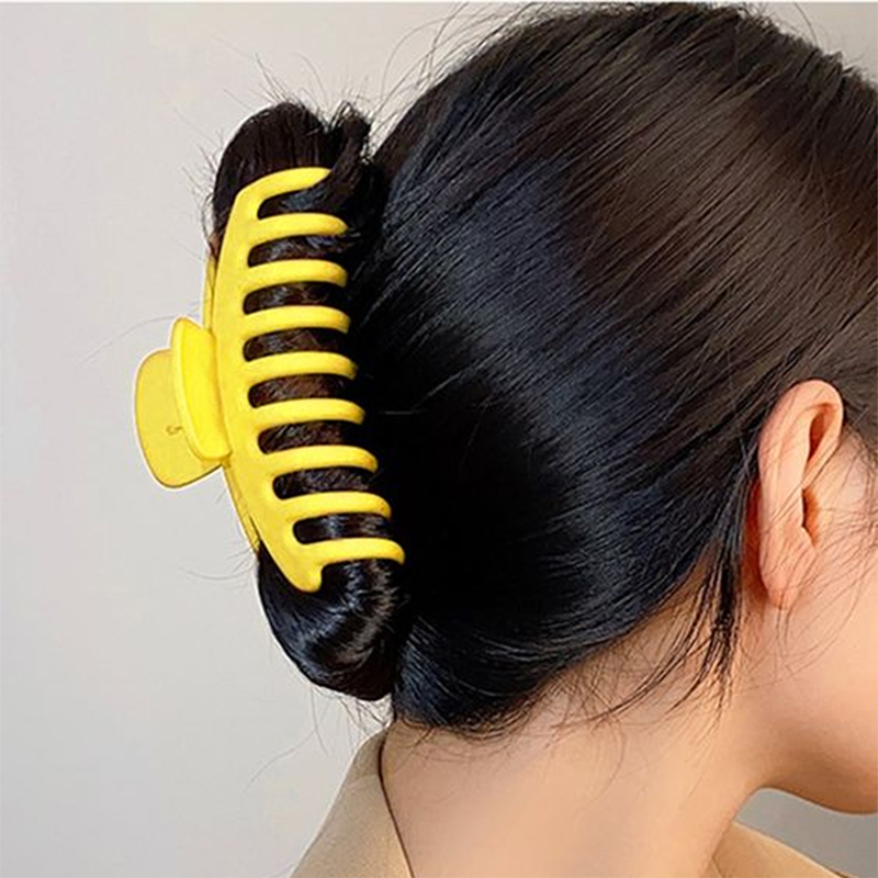 Dragon Bone Injected Plastic Hair Claw Clip