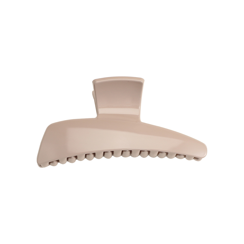 One Line Large Tilting Injection Plastic Hair Claw Clip