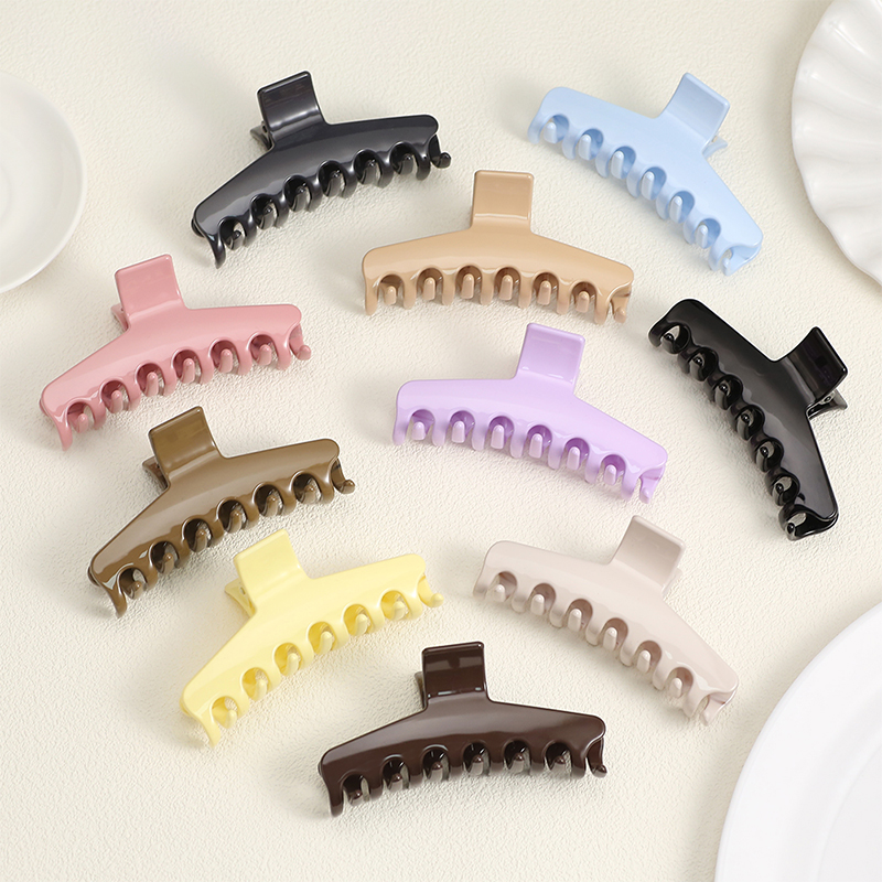 Hanger Style Injected Plastic Hair Claw Clip